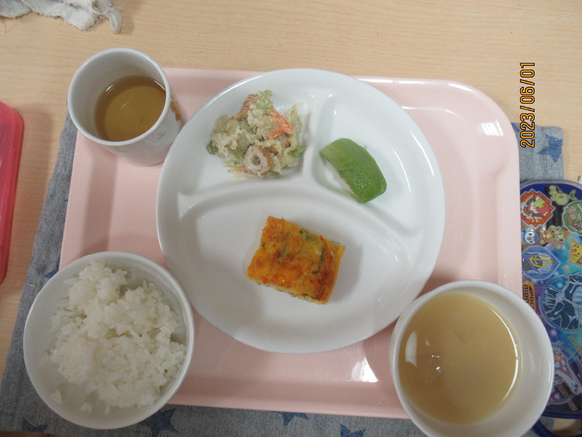 今日の給食6月1日