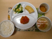 今日の給食10月14日