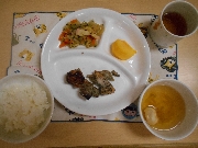 今日の給食10月18日