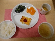 今日の給食12月21日