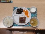 今日の給食２月３日～節分メニュー～