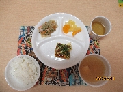 今日の給食4月11日