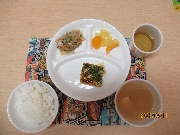 今日の給食4月11日