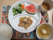 今日の給食とおやつ７月１３日