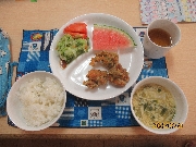 今日の給食7月20日