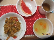 今日の給食とおやつ7月31日