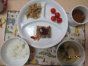 今日の給食とおやつ９月１４日