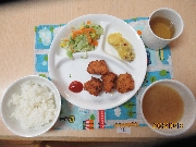 今日の給食10月13日