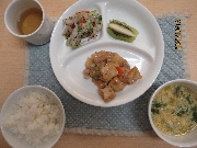 今日の給食10月19日