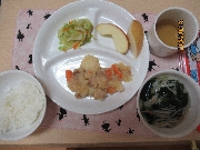 今日の給食1月18日