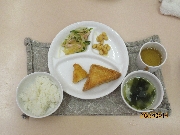 今日の給食3月19日