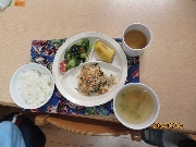 今日の給食とおやつ7月9日
