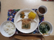 今日の給食とおやつ7月17日