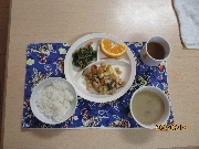 今日の給食とおやつ7月18日