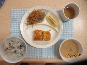 今日の給食とおやつ９月２４日
