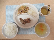 今日の給食とおやつ９月３０日
