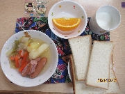 今日の給食とおやつ１０月７日