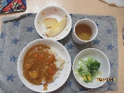 今日の給食とおやつ10月11日