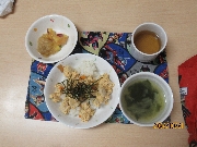 今日の給食とおやつ１０月２１日