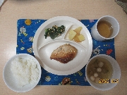 今日の給食とおやつ11月27日
