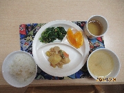 今日の給食とおやつ12月9日