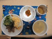今日の給食とおやつ12月20日