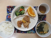 今日の給食とおやつ1月9日