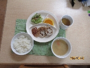 今日の給食とおやつ1月22日