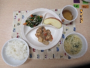 今日の給食とおやつ1月30日