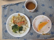 今日の給食とおやつ3月24日