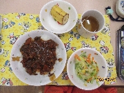 今日の給食とおやつ3月27日