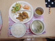 今日の給食とおやつ4月14日