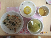 今日の給食とおやつ6月11日