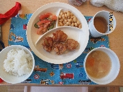今日の給食とおやつ6月19日