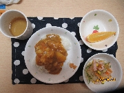 今日の給食とおやつ6月20日