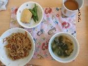 今日の給食とおやつ6月27日