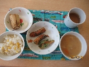 今日の給食とおやつ7月2日