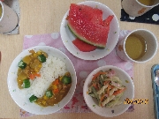 今日の給食とおやつ7月7日